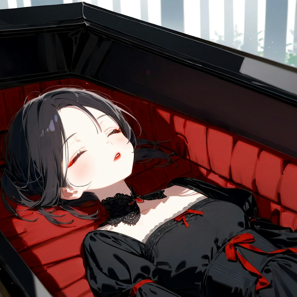 吸血少女の眠り