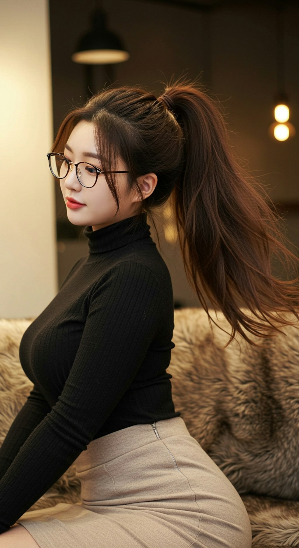 豊満女