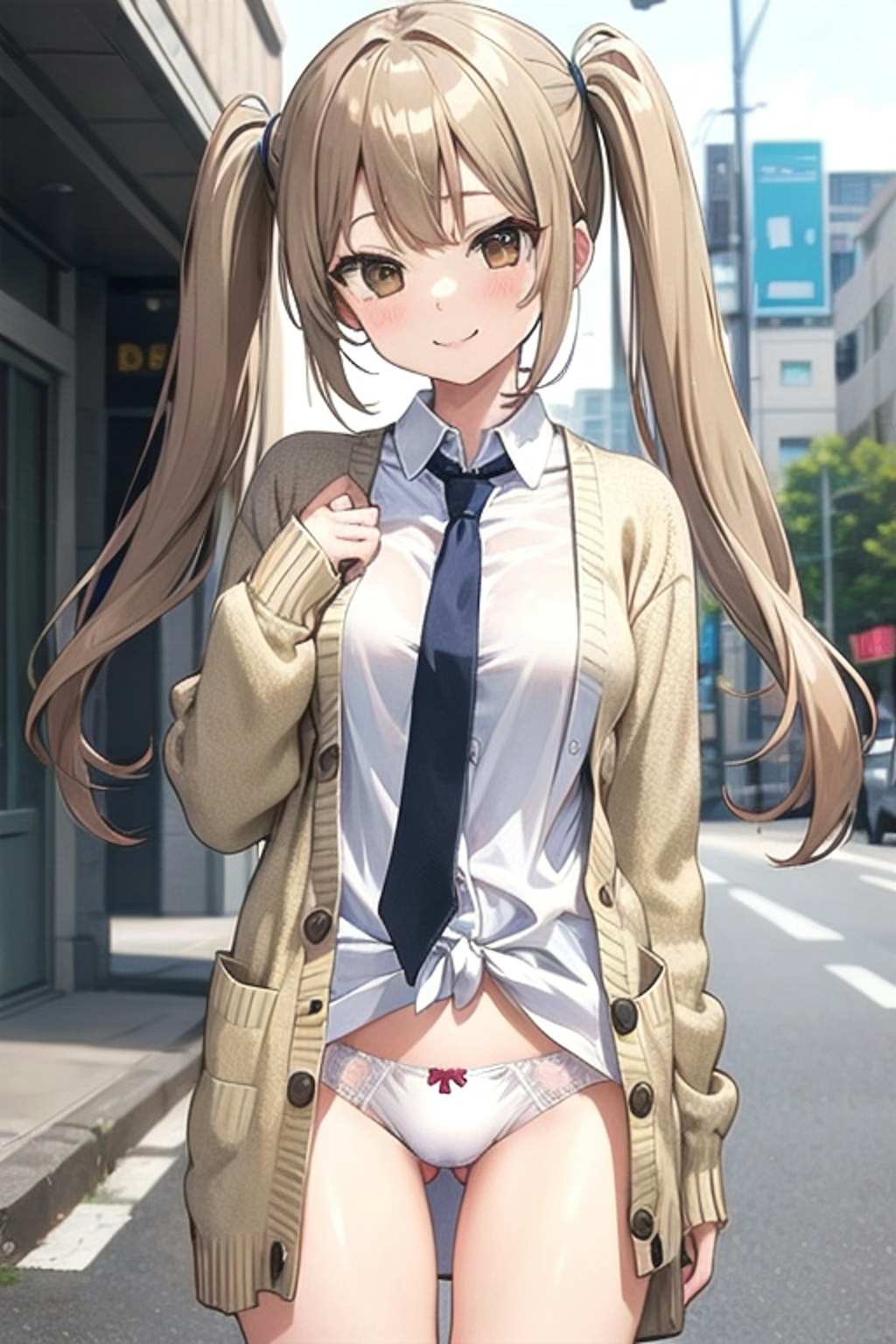 School twintails girl