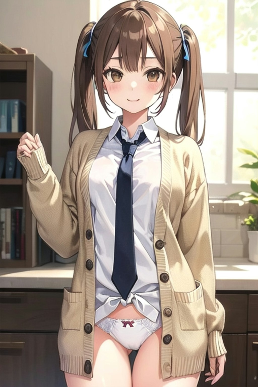 School twintails girl