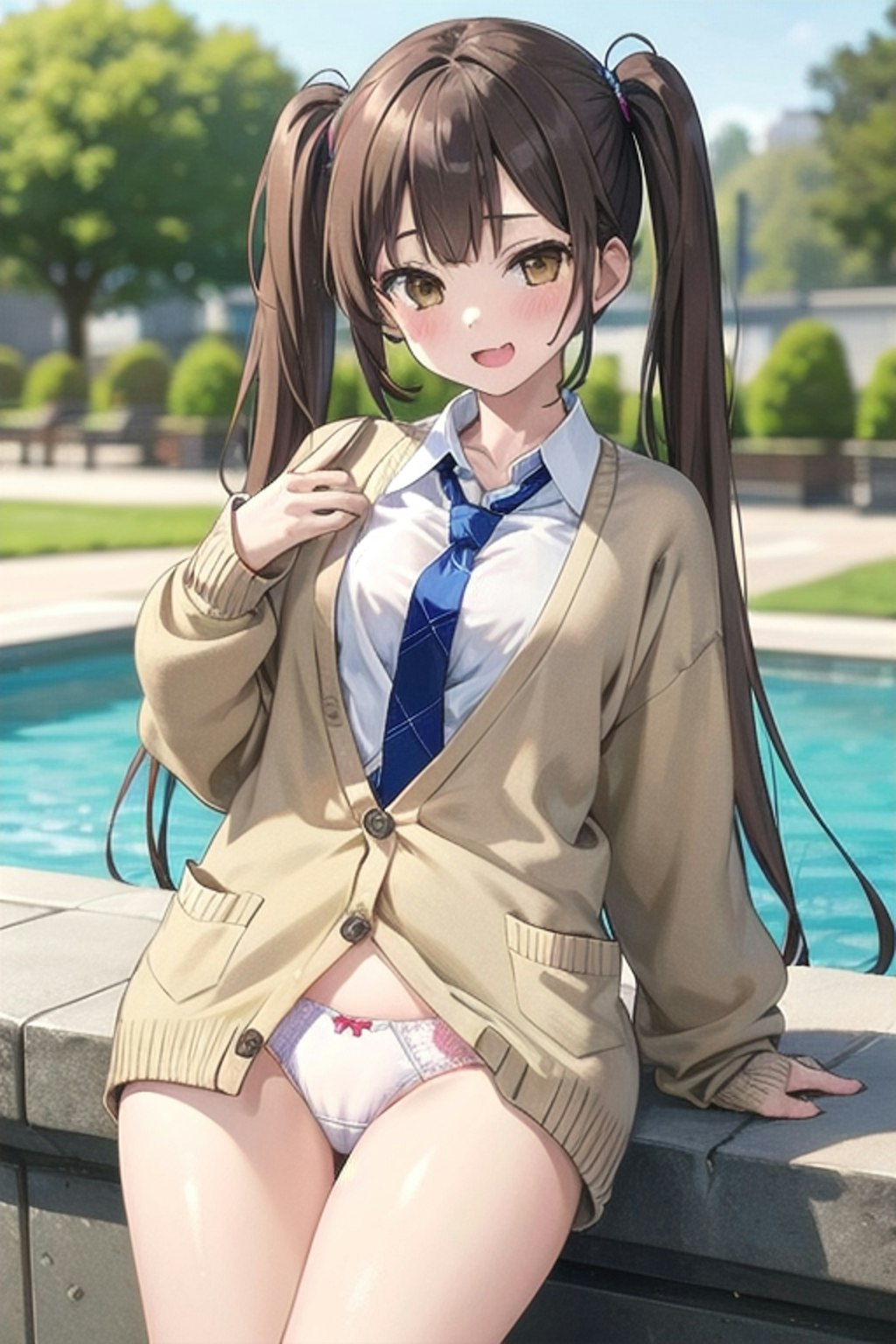 School twintails girl