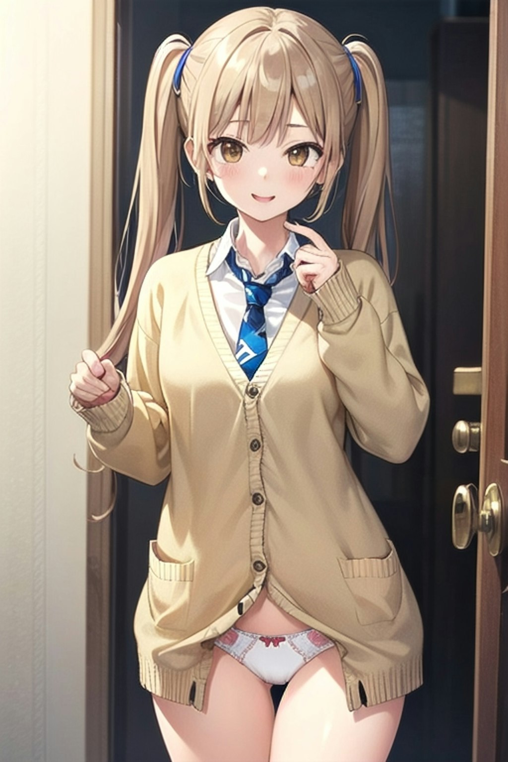 School twintails girl