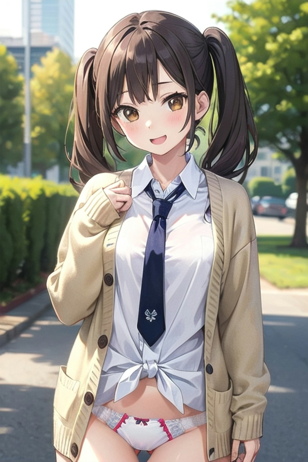 School twintails girl