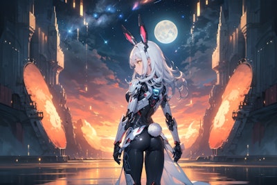 Luna lepus-type explore androids　「Noah＆Saren」