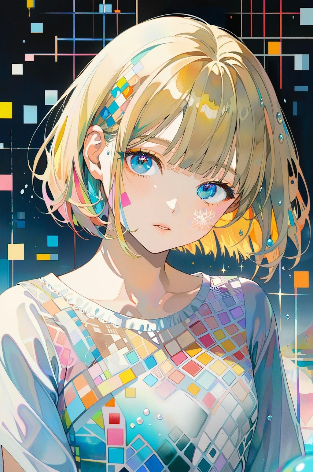 幾何学雨模様