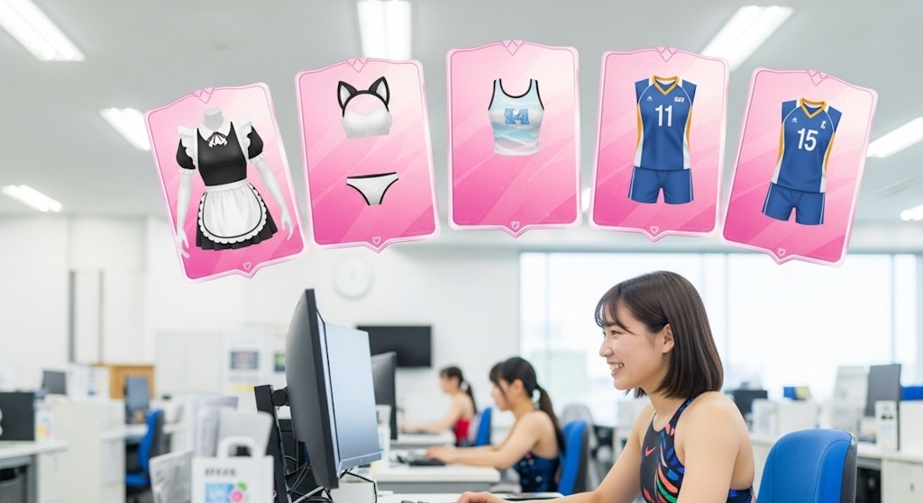 社員のコスチュームを自由にカスタマイズしたい