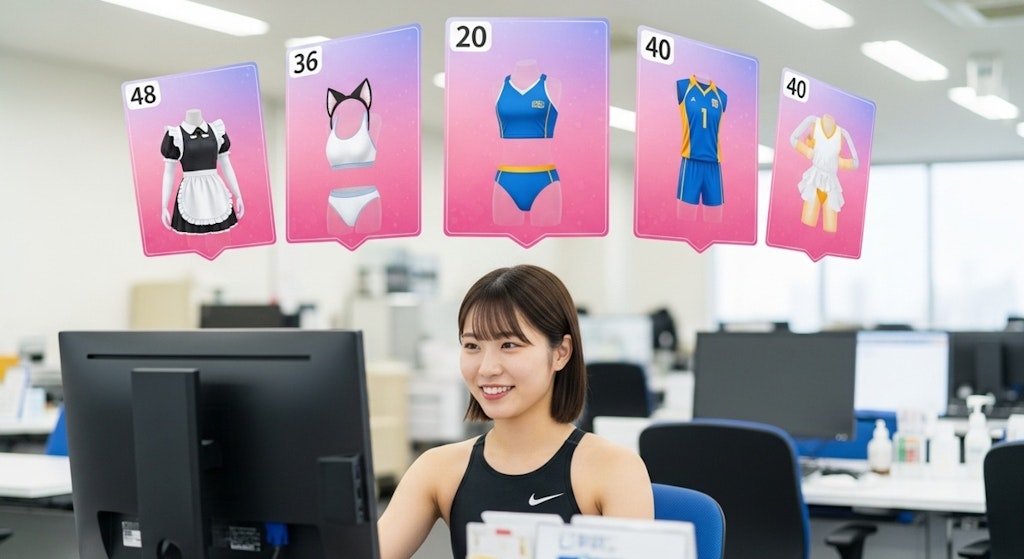 社員のコスチュームを自由にカスタマイズしたい