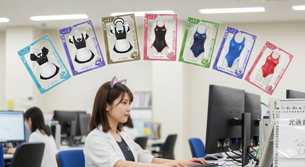 社員のコスチュームを自由にカスタマイズしたい