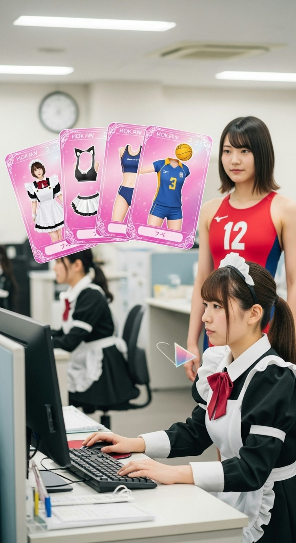 社員のコスチュームを自由にカスタマイズしたい