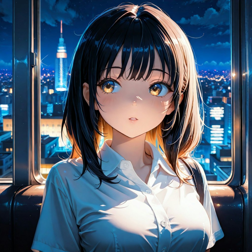 one girl