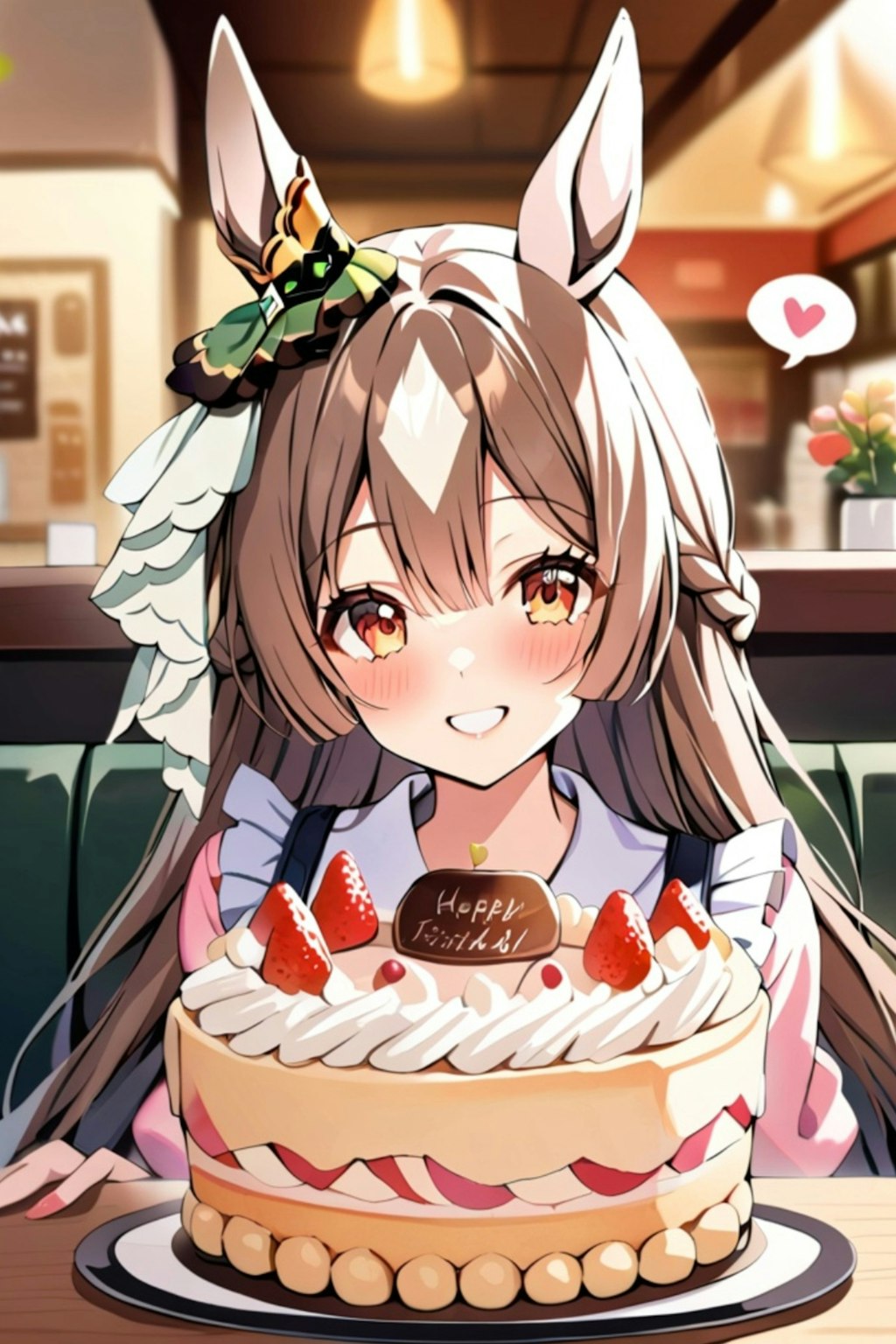 誕生日のサトノダイヤモンド🎂