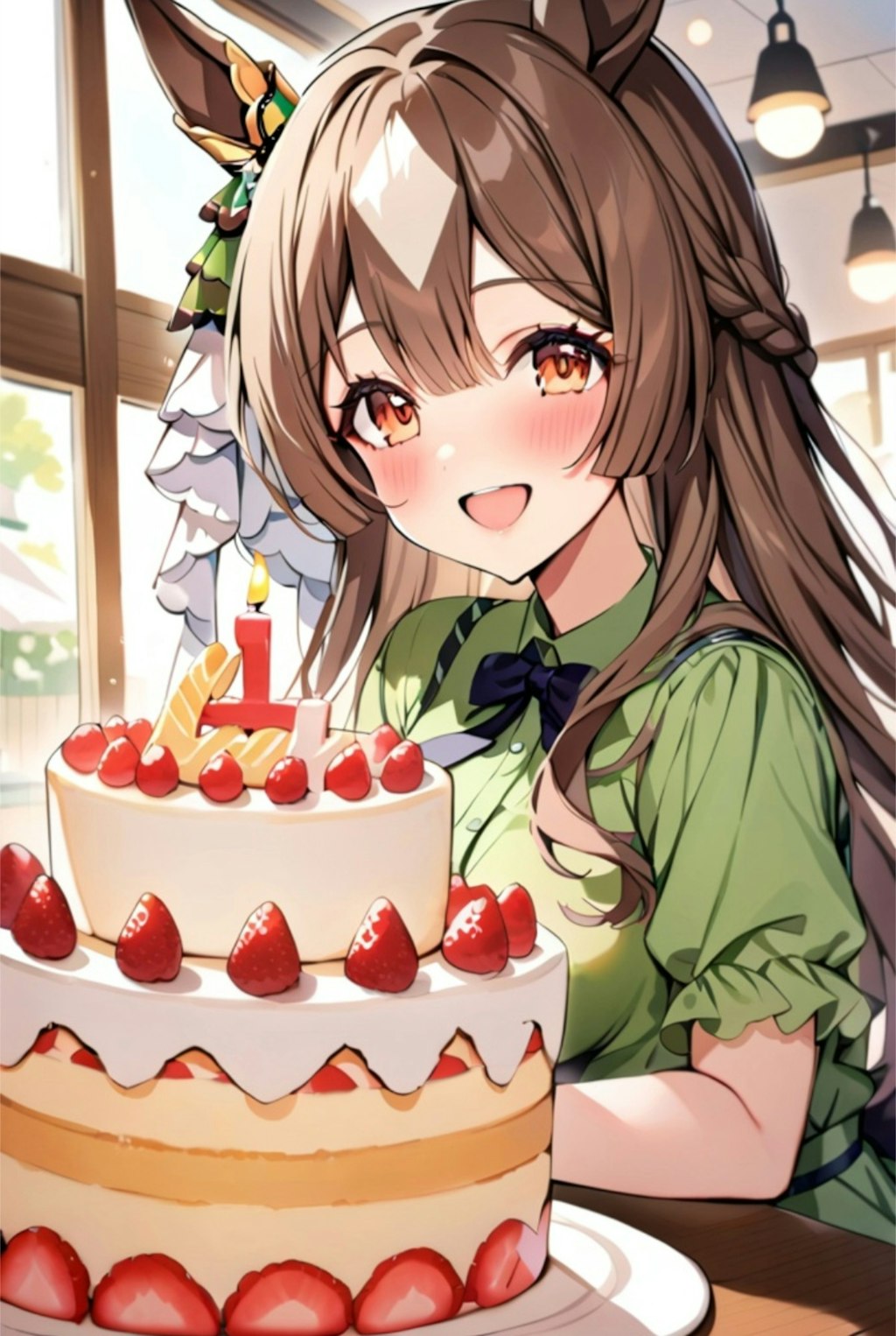 誕生日のサトノダイヤモンド🎂