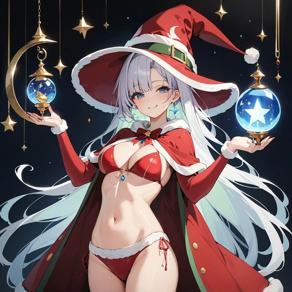 お題：ちちぷいクリスマスに参加する（魔法使いと王女達）