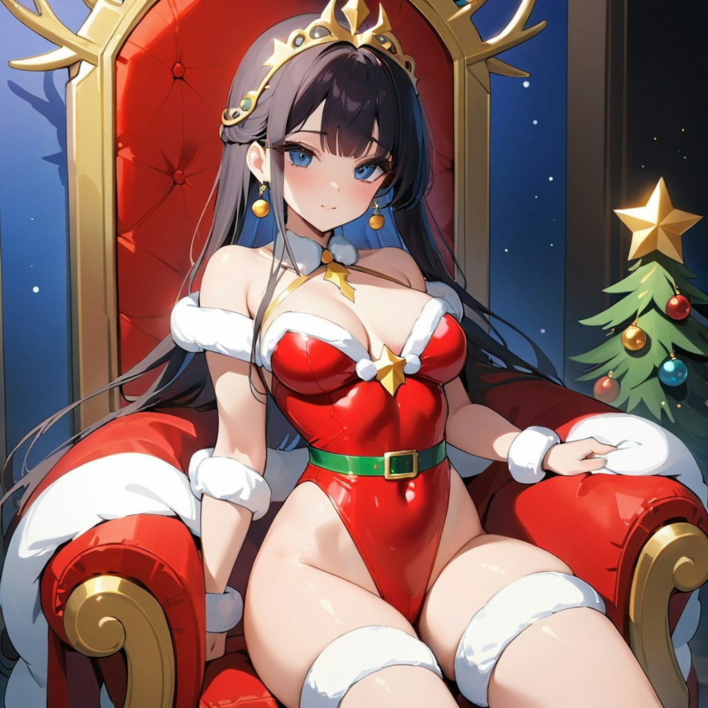 お題：ちちぷいクリスマスに参加する（魔法使いと王女達）