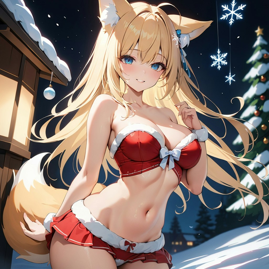 お題：ちちぷいクリスマスに参加する（魔法使いと王女達）