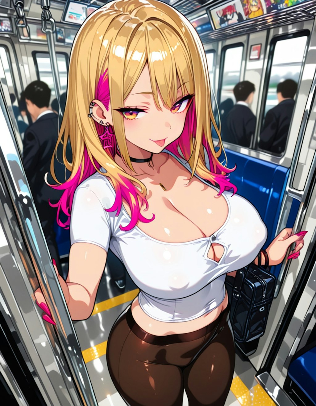 (胸が）オーバサイズ