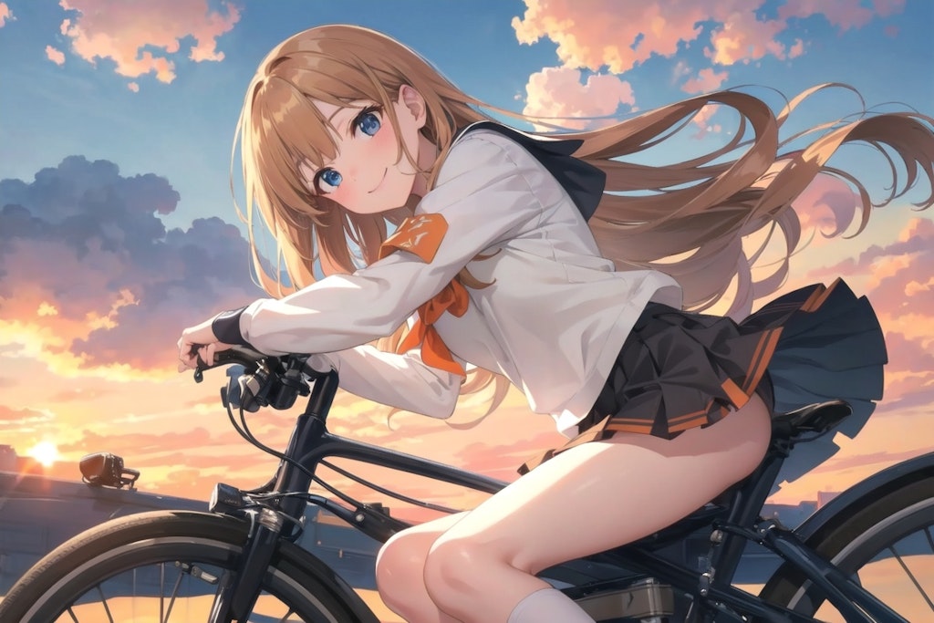 自転車と