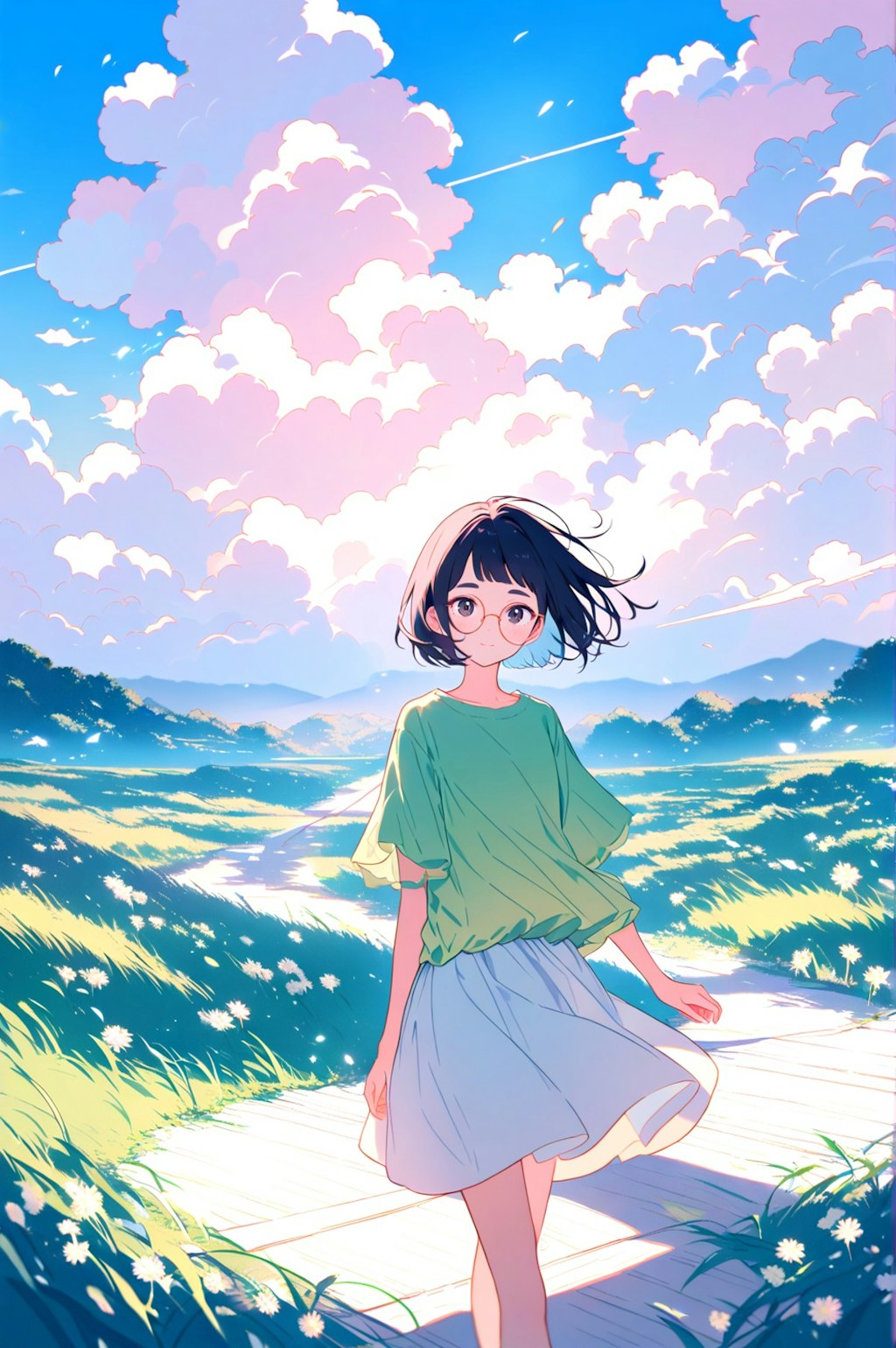 皐月の風に吹かれて