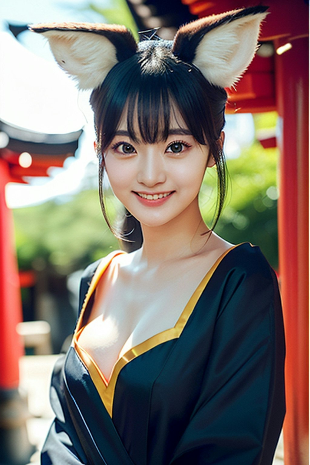 オキツネ神社祭