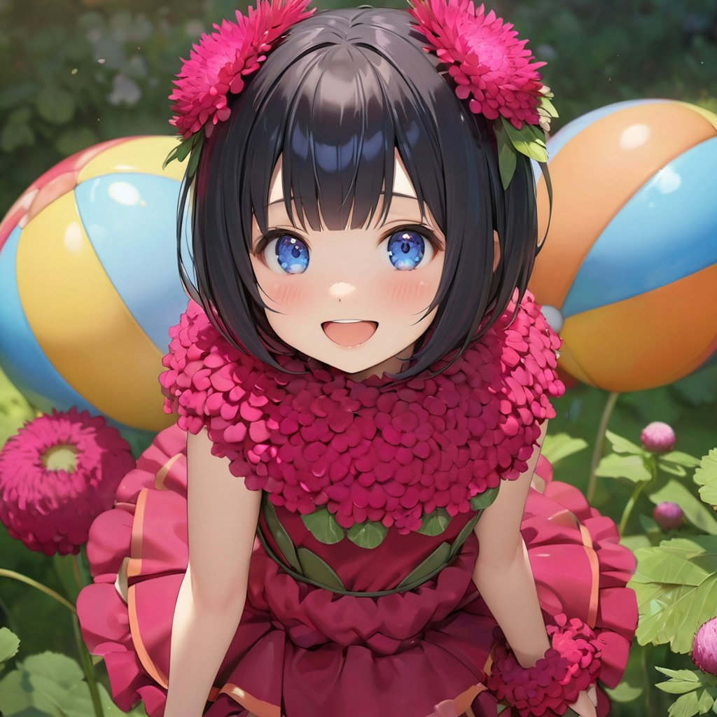 今日の誕生花はセンニチコウ