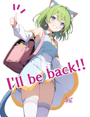 I’ll be back !!