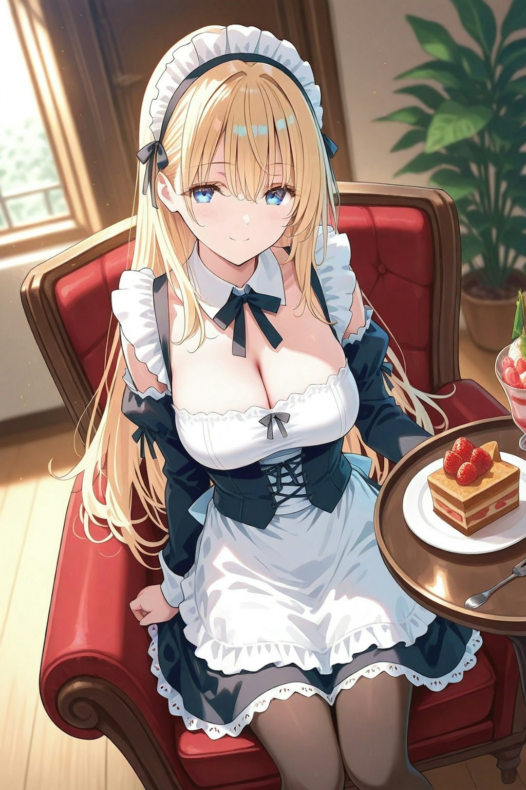 メイド服結菜(ゆな)
