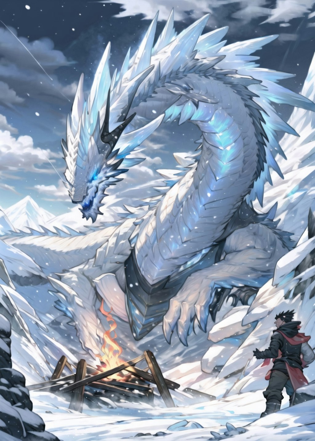 危機との遭遇 -Dragon in the Snow Field-