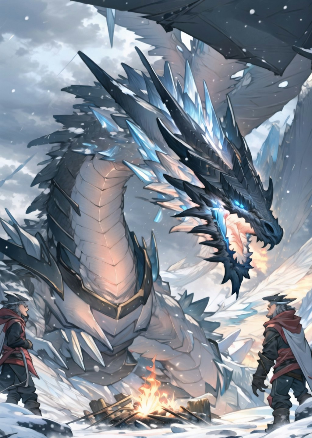 危機との遭遇 -Dragon in the Snow Field-