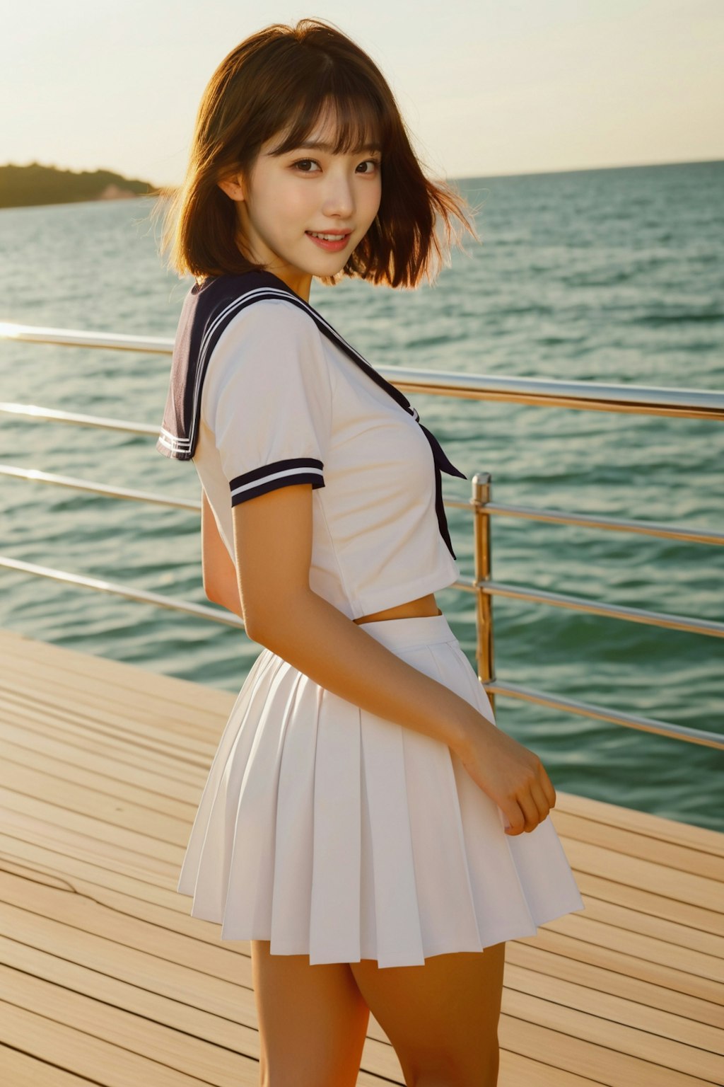 Retro Marinelook