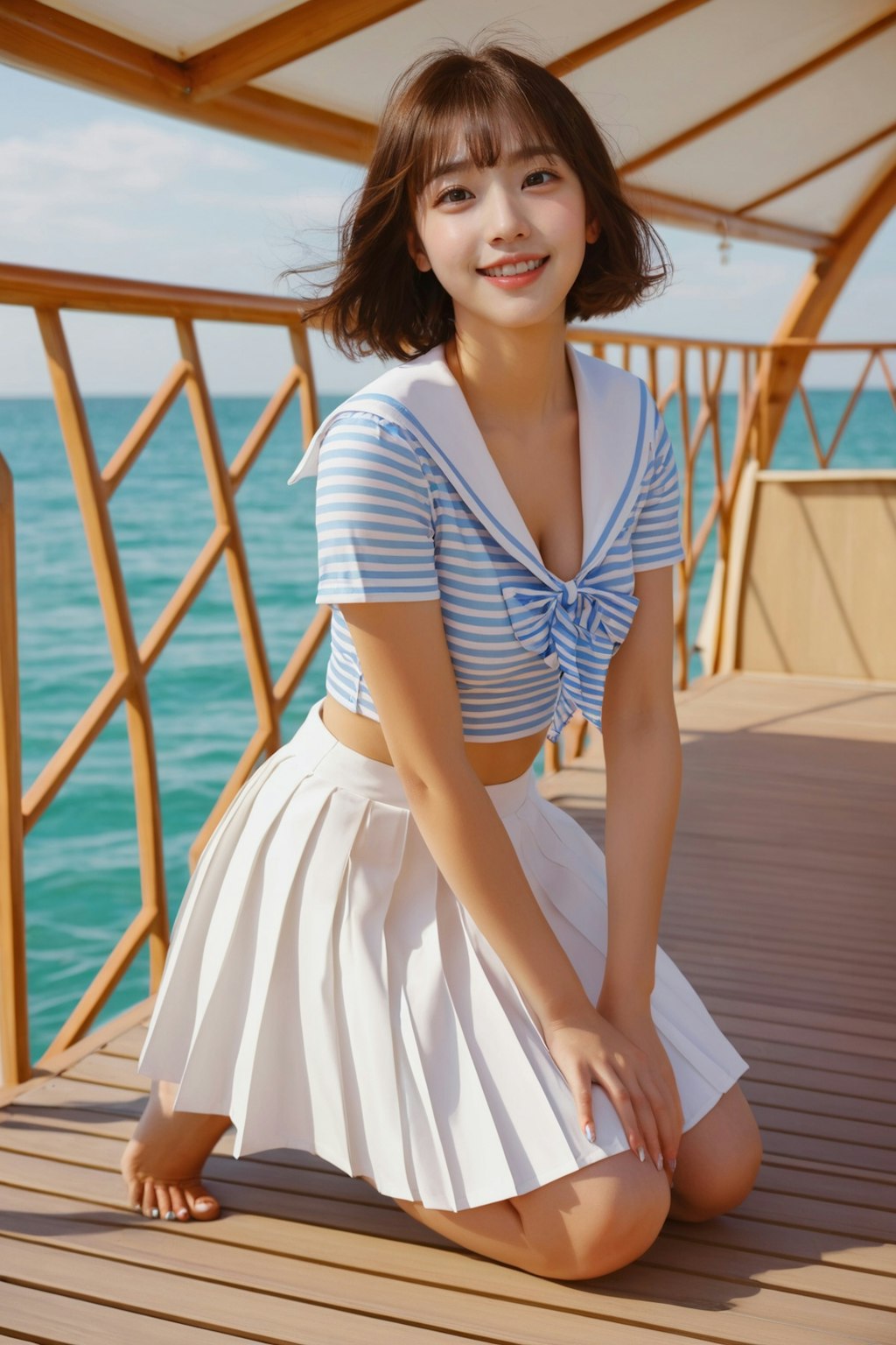 Retro Marinelook