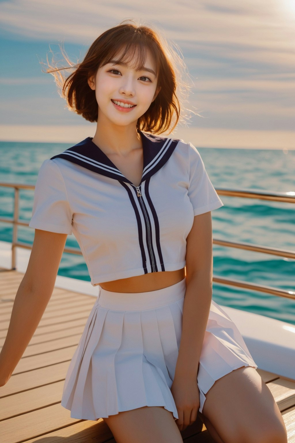 Retro Marinelook