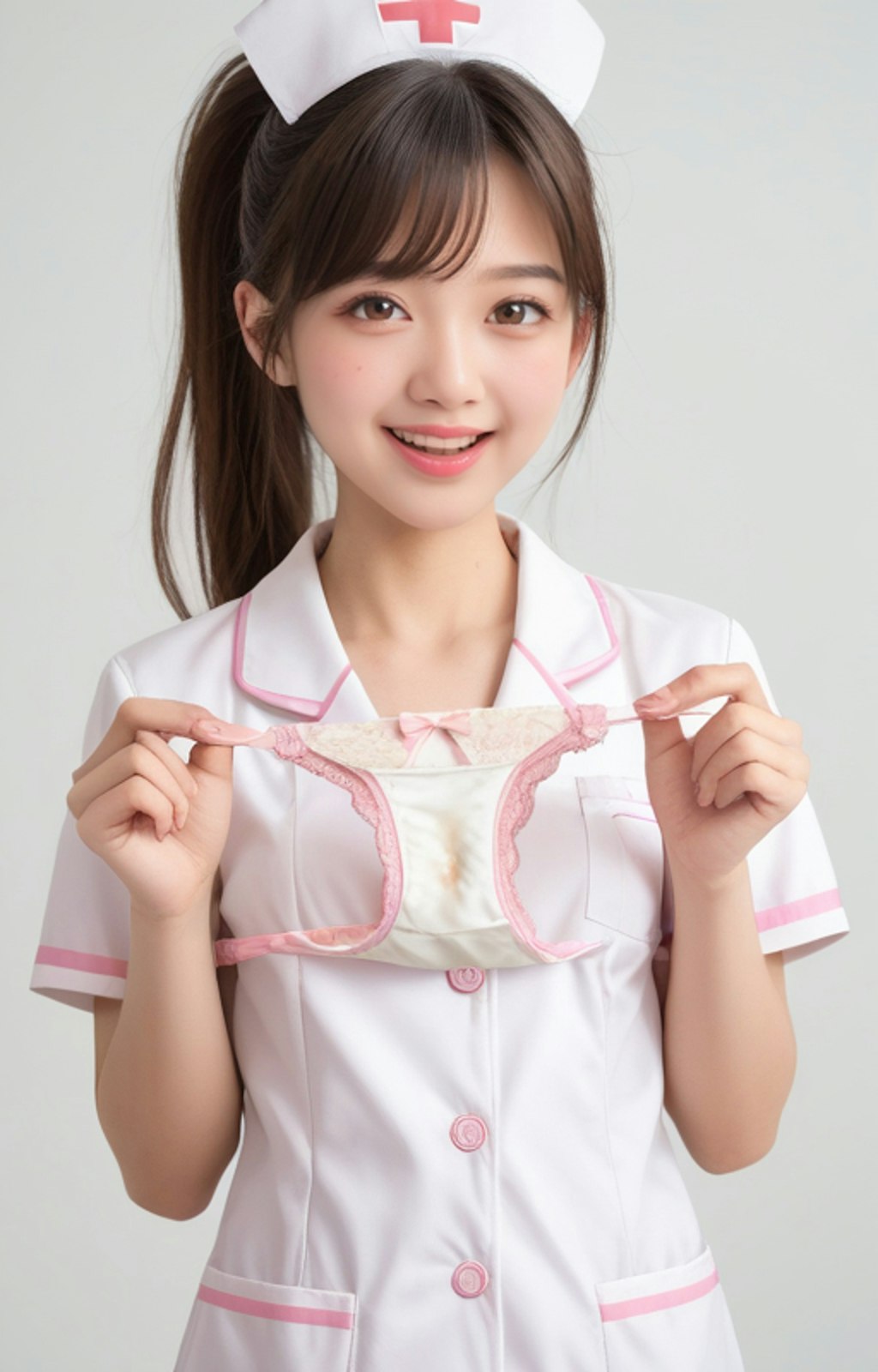 私のパンツで我慢してね