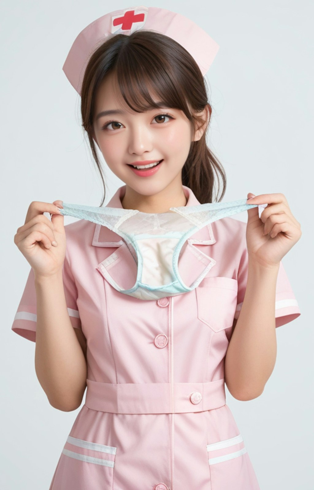 私のパンツで我慢してね
