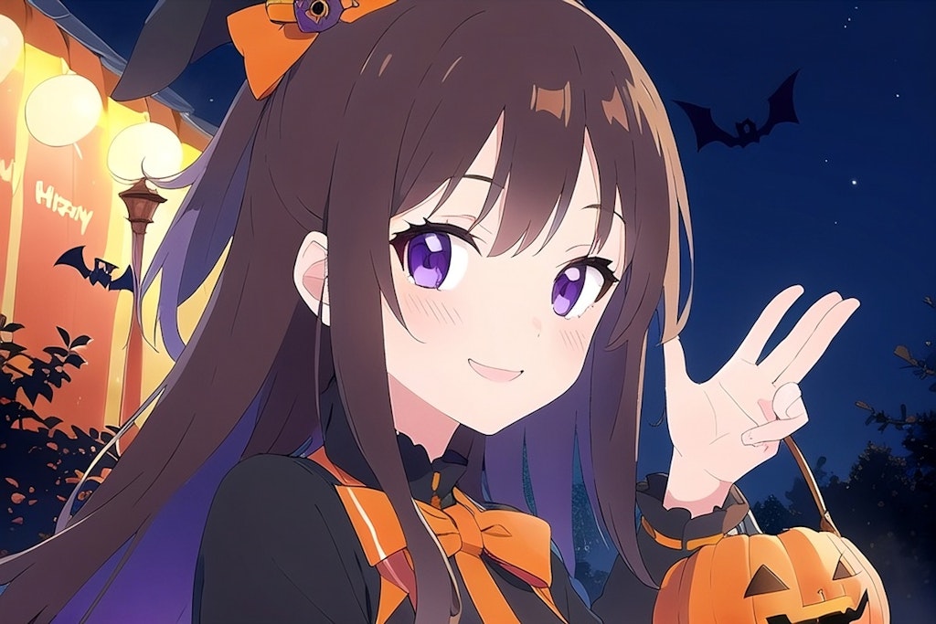 ハッピーハロウィン 2024 🎃👻🍬🦇🧡