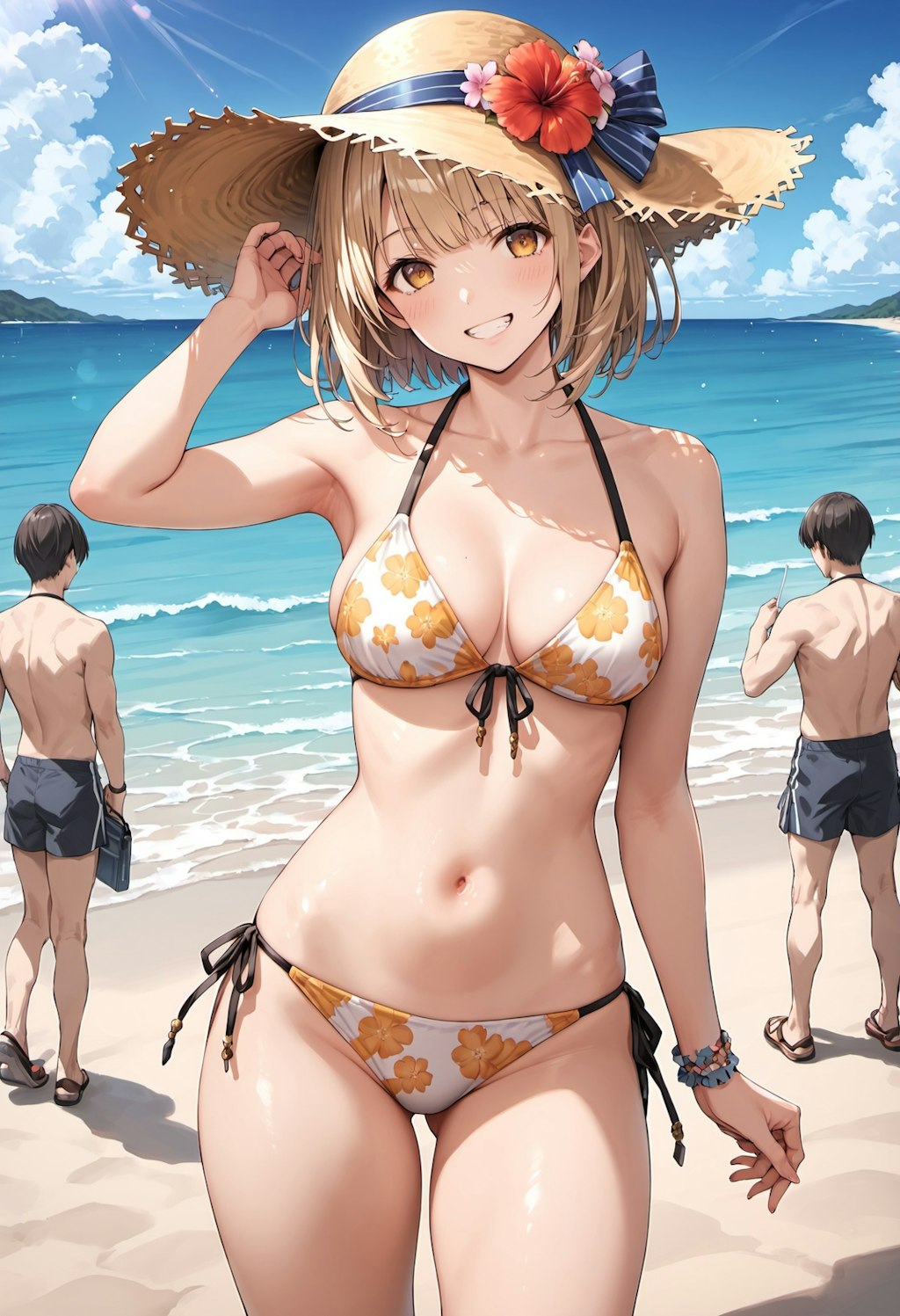 セクシービキニお姉さん☀️ Sexy bikini lady