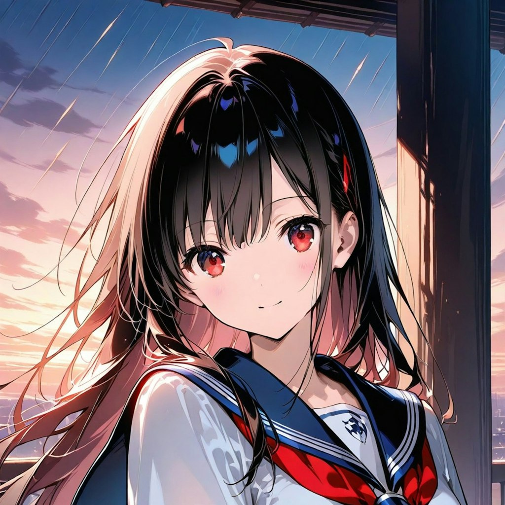 夕立ちやししょちゃん笑い音がする　弾
