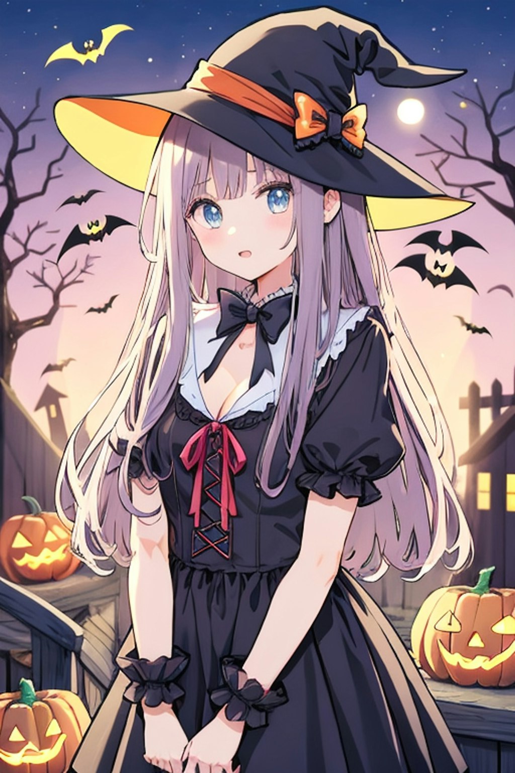 ハロウィンの女の子