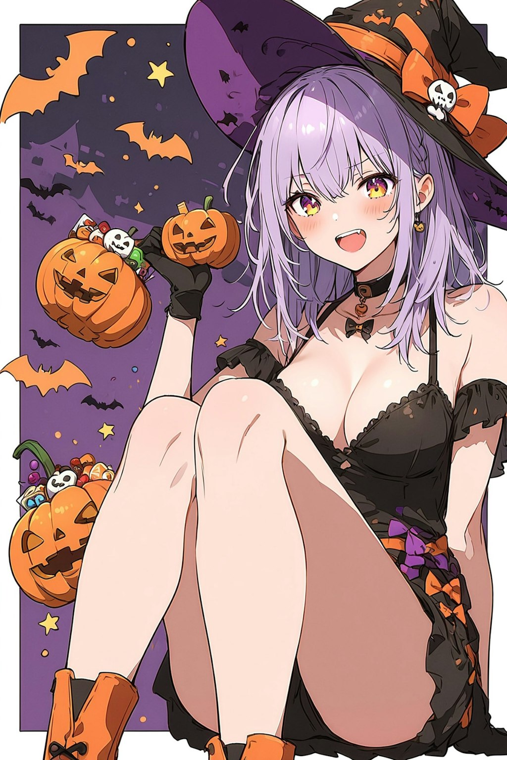 ハロウィンの女の子