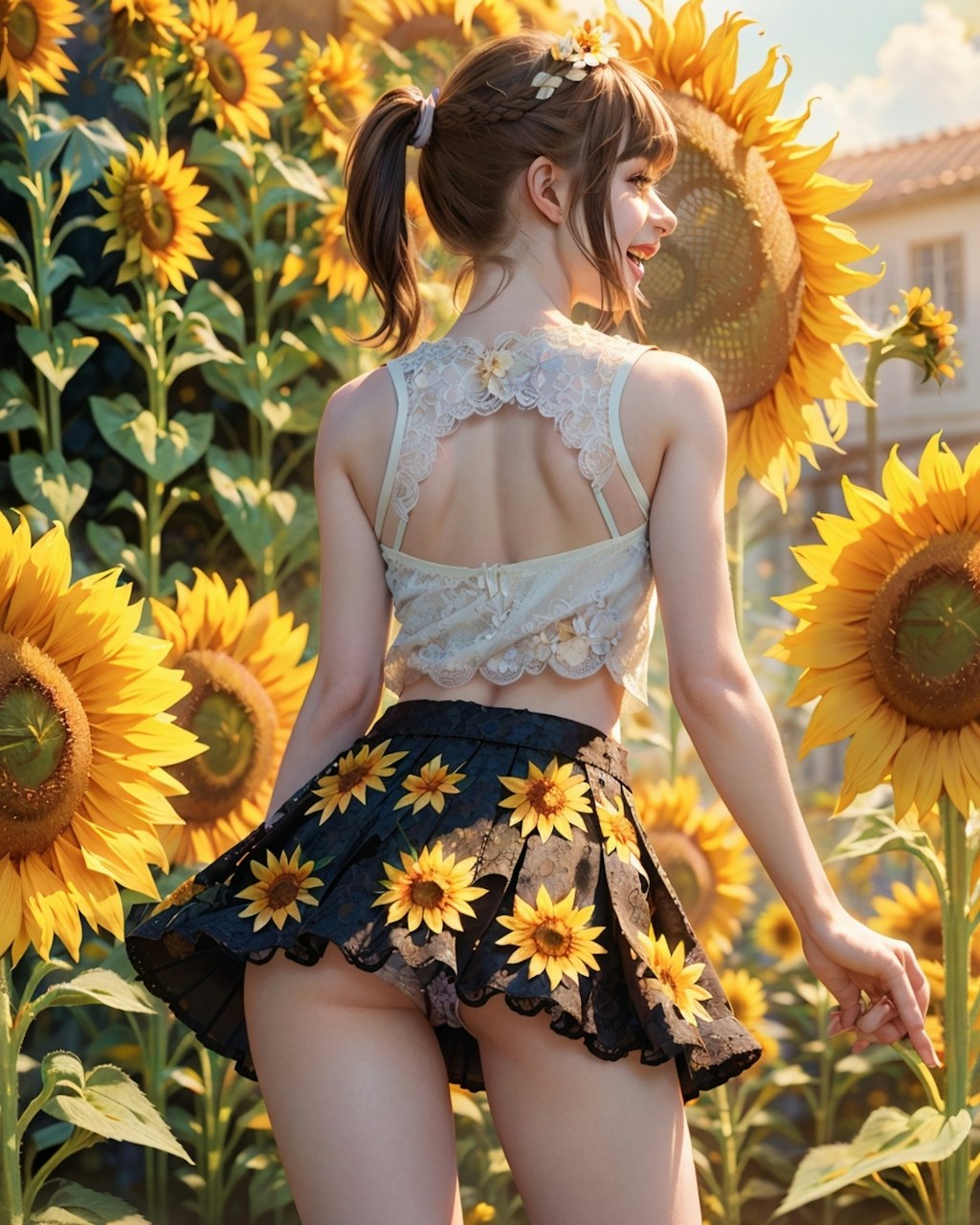 Sunflower Girl