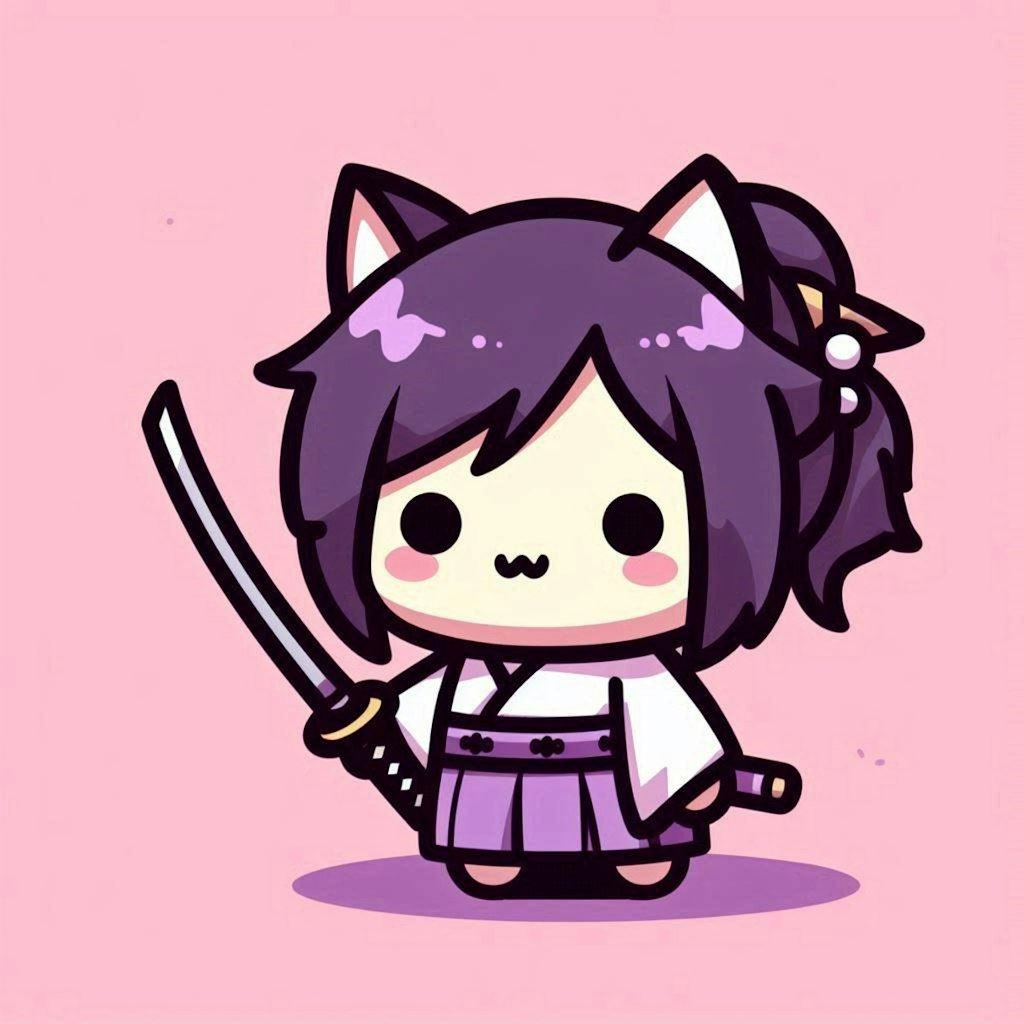 ふにゃふにゃ侍な猫ちゃん