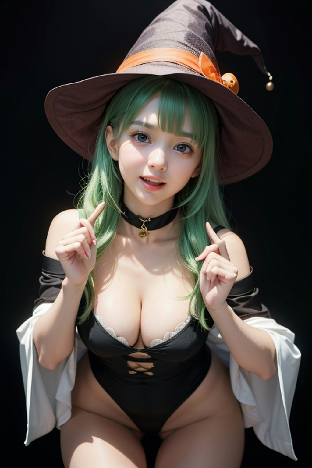 ハロウィンコスプレ グリーン5