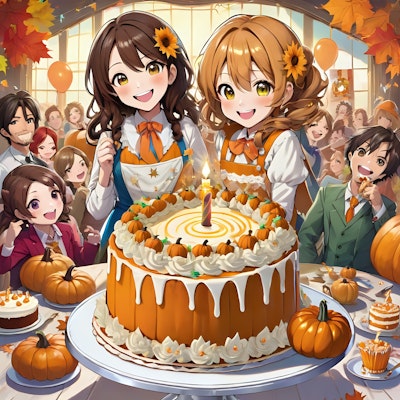 秋のケーキ祭り