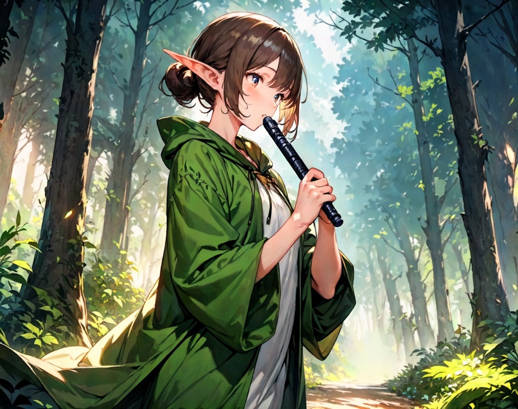 elvish piper | chichi-pui（ちちぷい）AIイラスト専用の投稿＆生成サイト