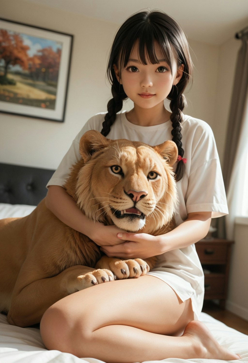 ライオン「オレ様だけを愛でろ」