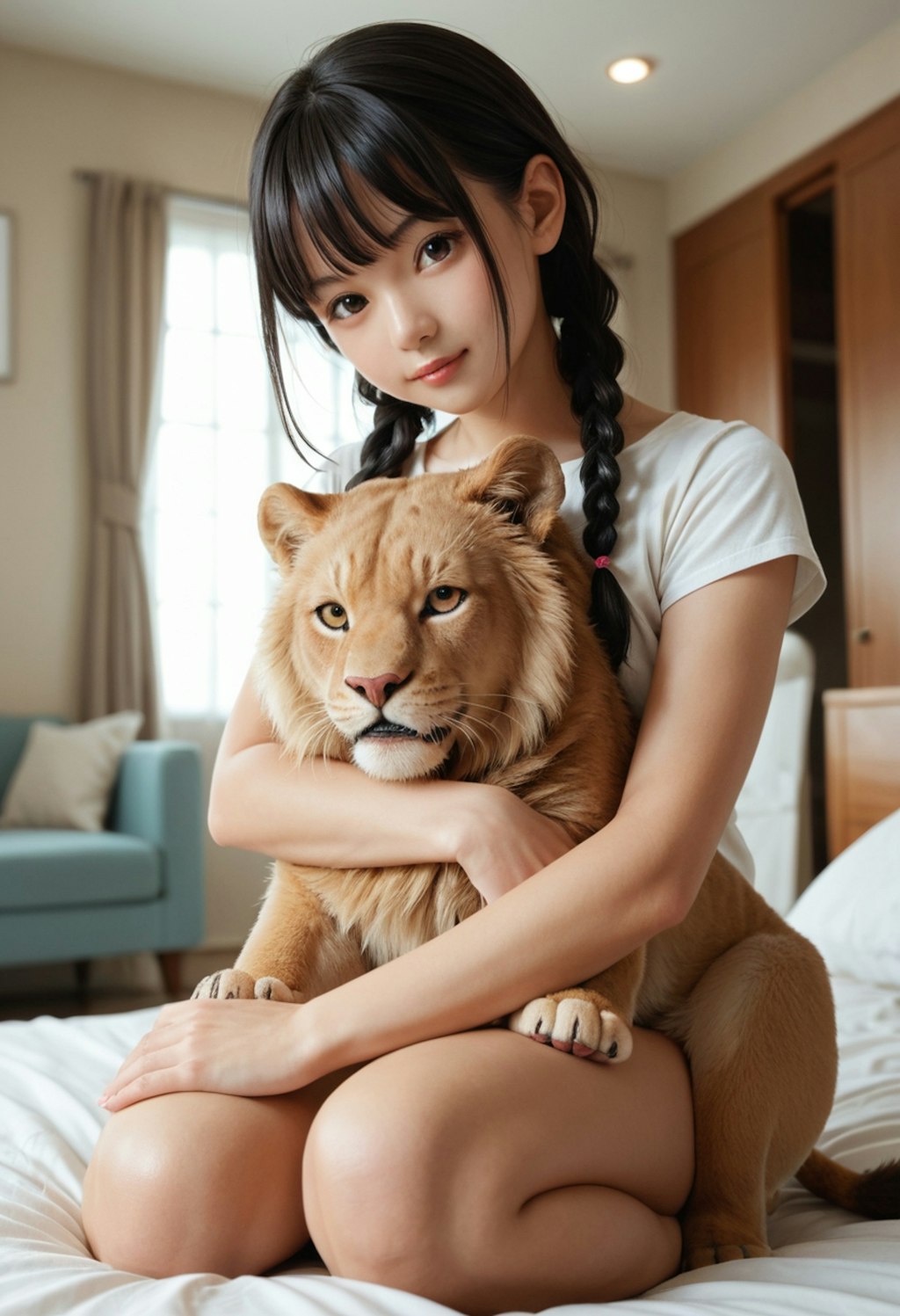 ライオン「オレ様だけを愛でろ」
