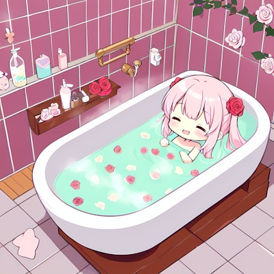 バラ風呂