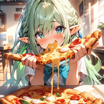 エルフだってピザが食べたい