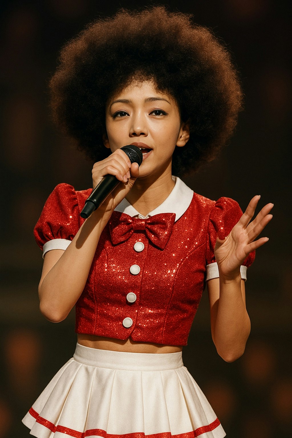 アフロ奈美恵