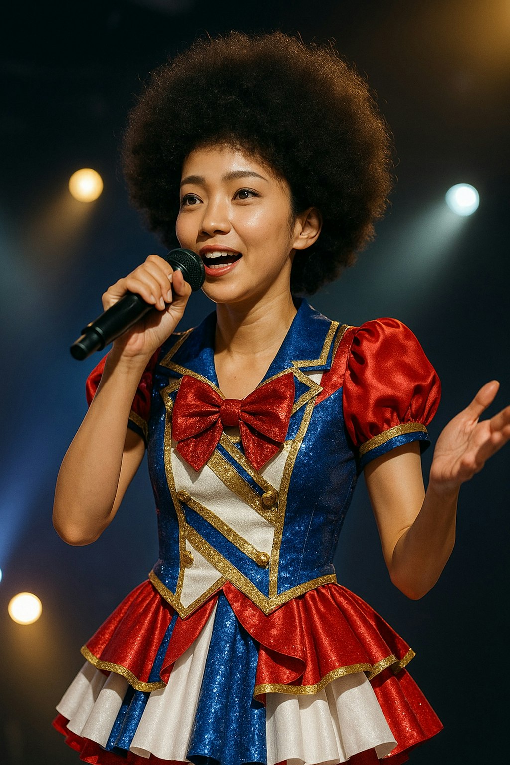 アフロ奈美恵