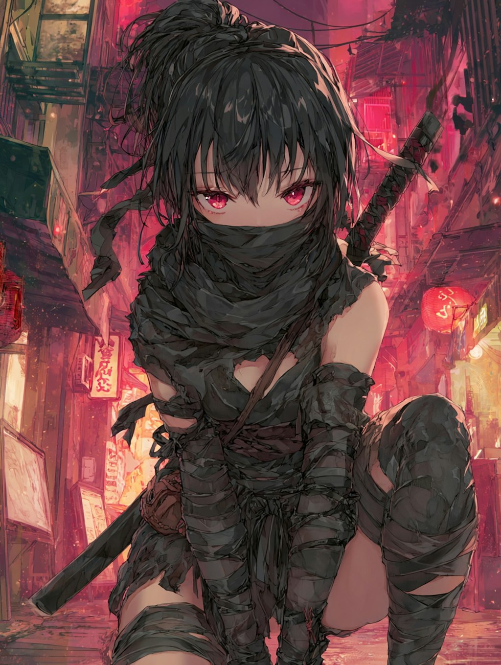 忍び。